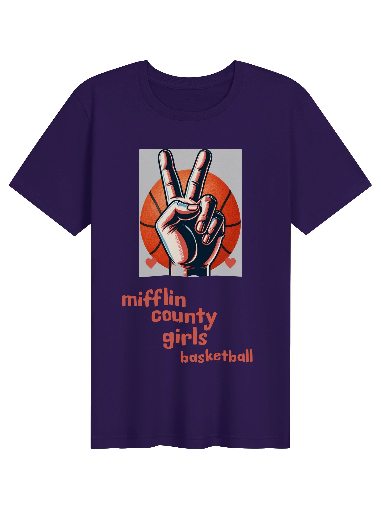 Peace Love & Ball Tee product image (1)