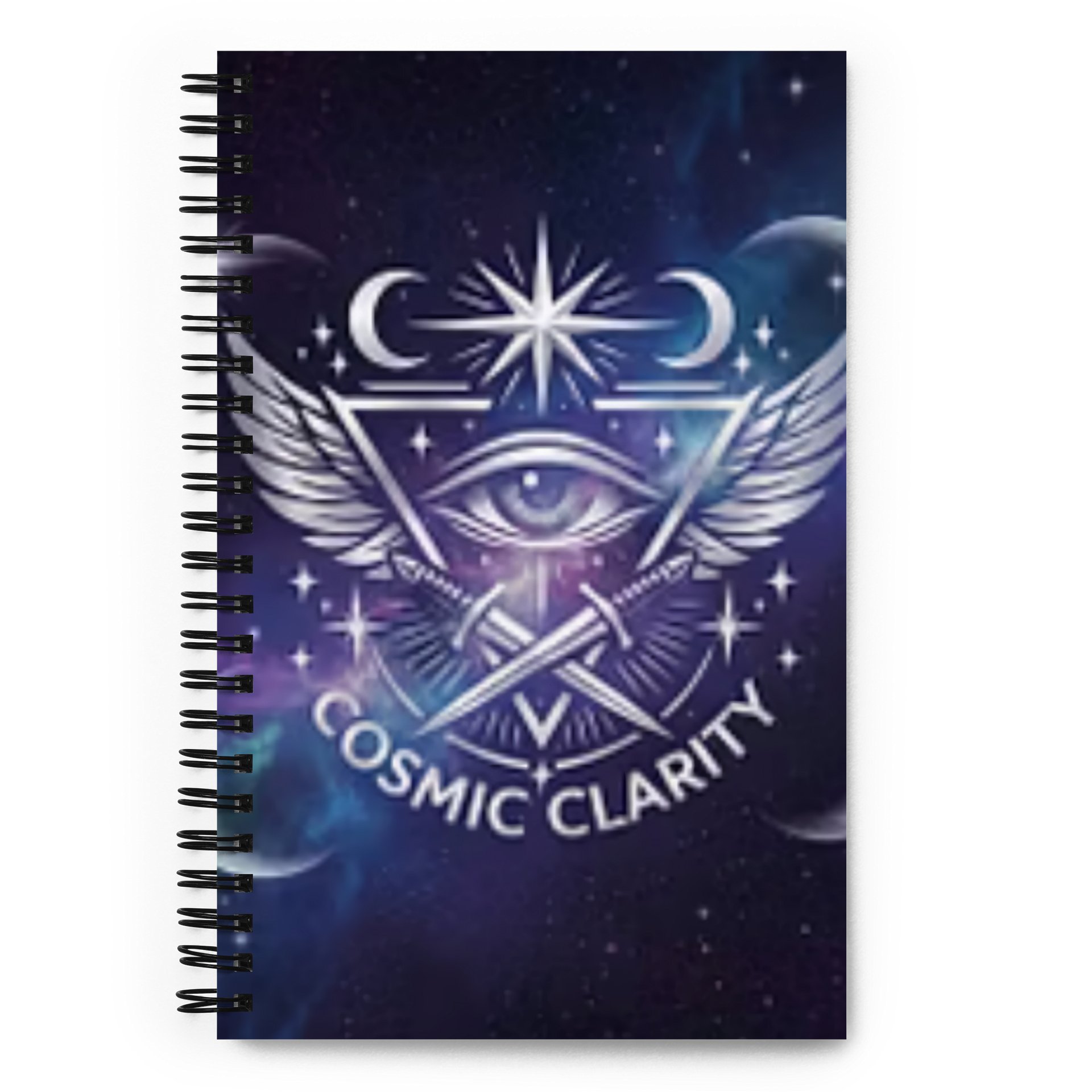 Cosmic Clarity Logo -Spiral Notebook product image (1)