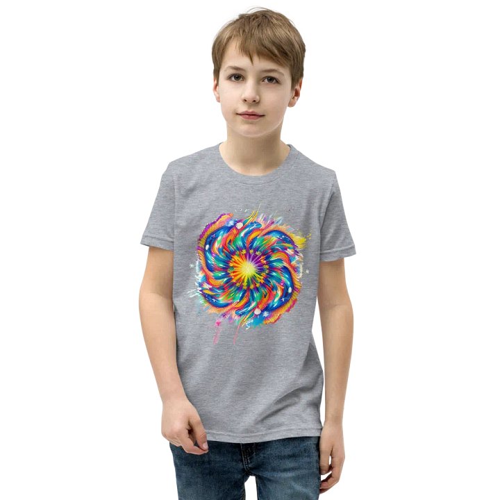 Spiral Burst Youth T-Shirt product image (8)
