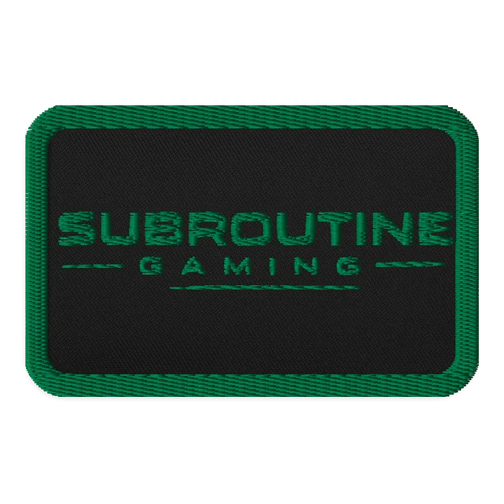 Subroutine Gaming Embroidered Patch product image (1)
