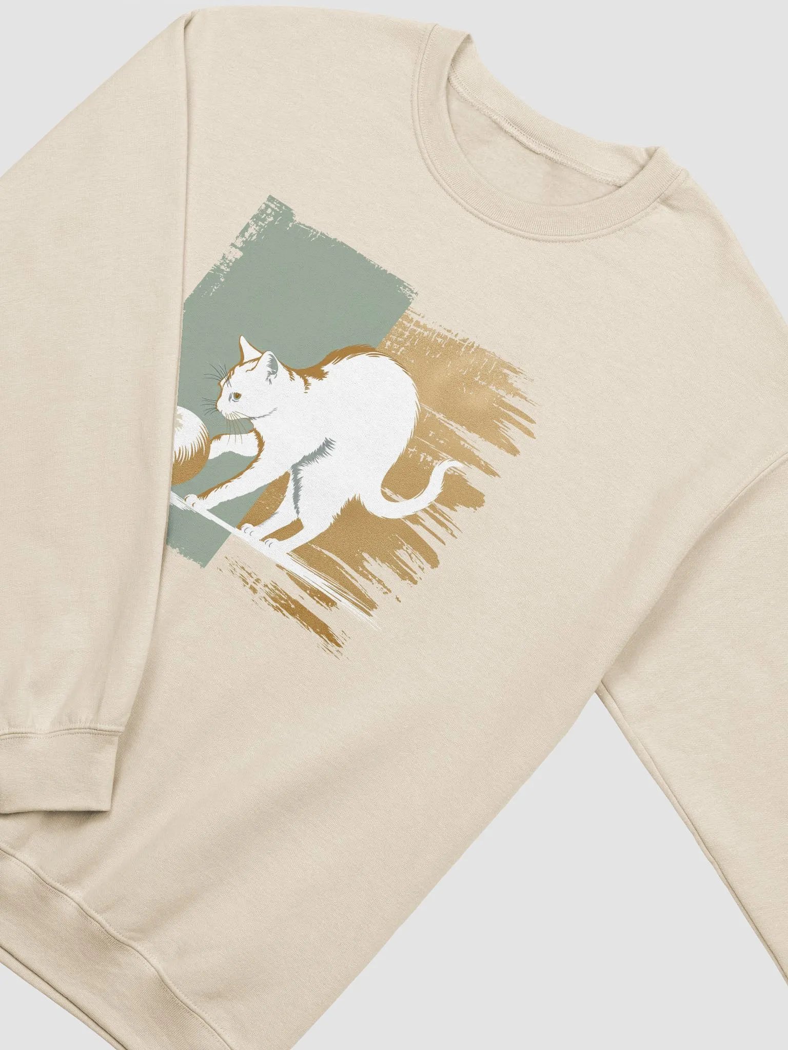 Holiday cat charm - sweatshirt regular FIT product image (2)