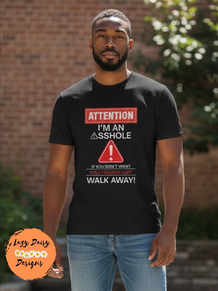 Warning Sign Unisex T-Shirt product image (1)