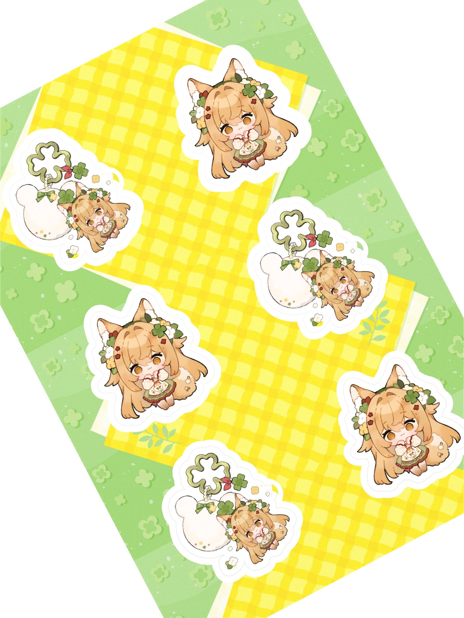 Claira "Merch" Themed Sticker Sheet product image (1)