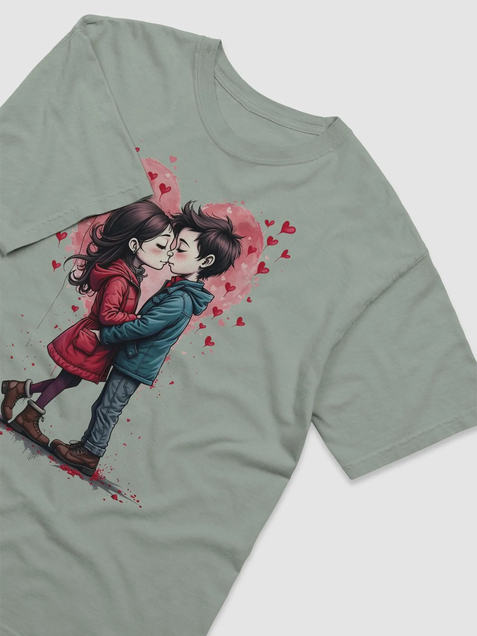 Heartfelt Connection Couple's T-Shirt product image (32)