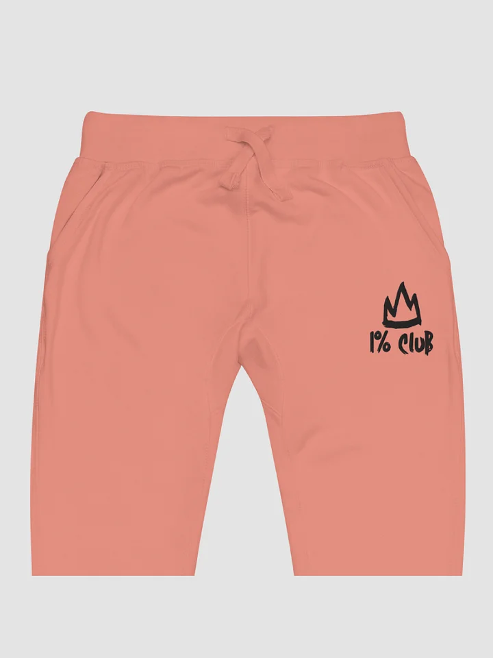 1% Club Unisex fleece sweat pants product image (2)