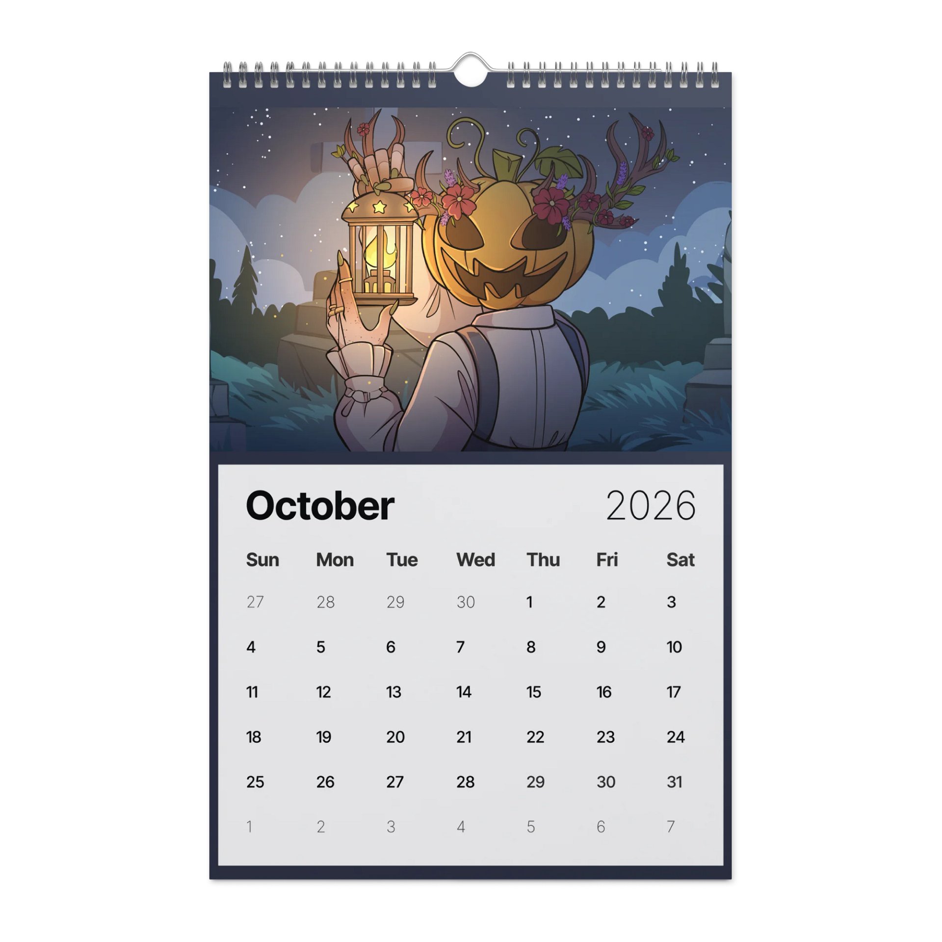 2026 IzzyFaery Calendar product image (10)