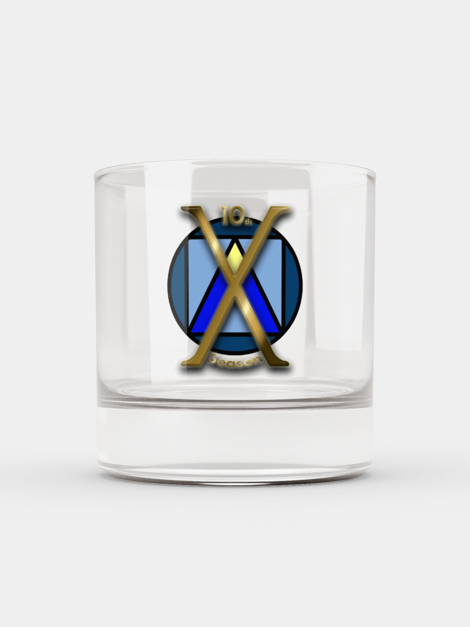 JustPlainHouse 10th Anniversary Rocks Glass product image (1)