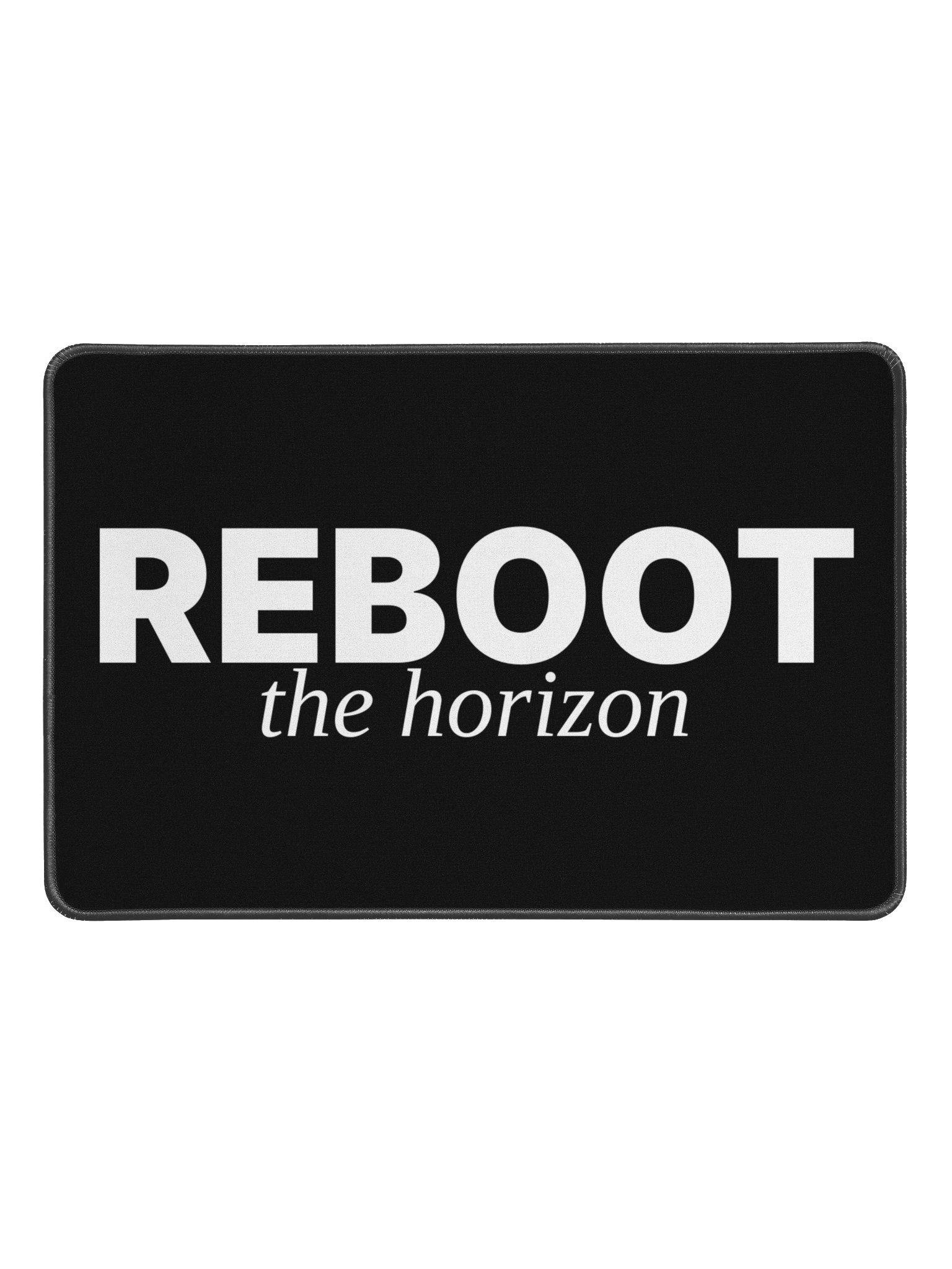 No ShopCo Reboot the Horizon Desk Mat - White product image (1)