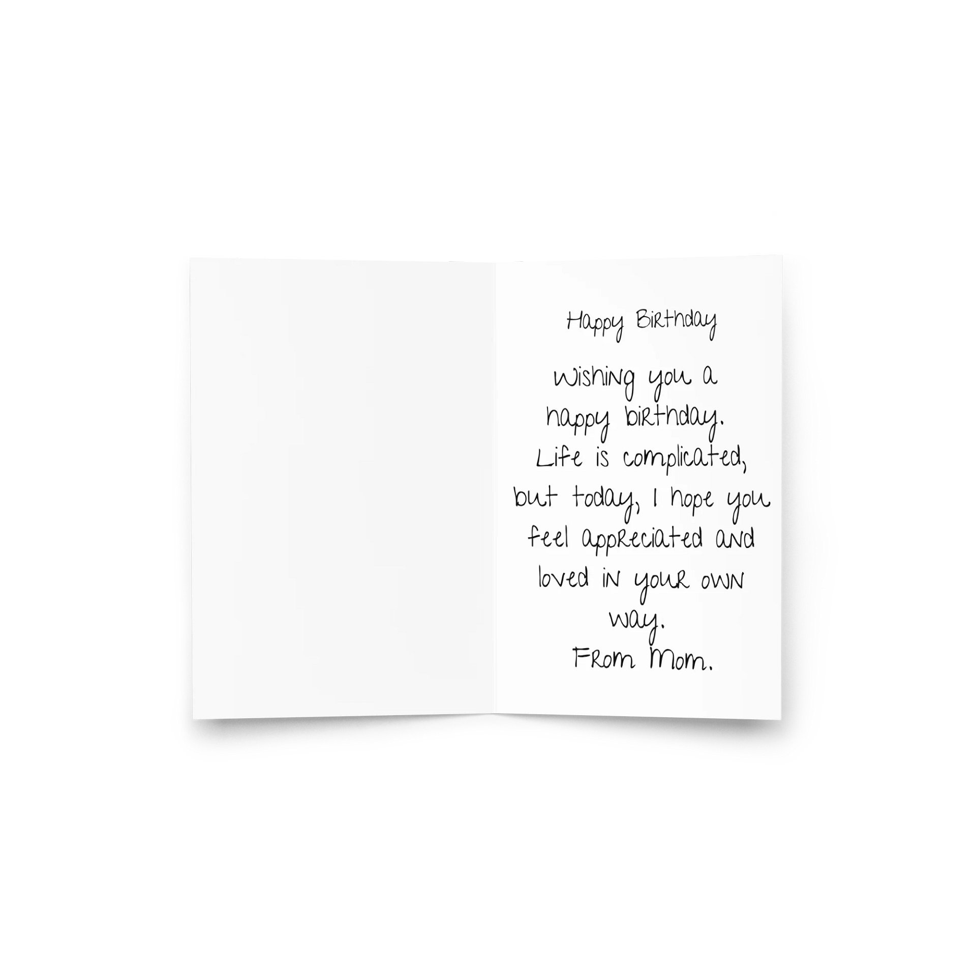 Birthday card - General tone product image (3)