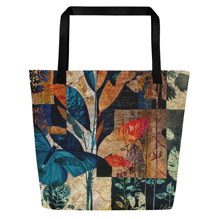 Butterfly Botanical Bliss Tote Bag product image (1)