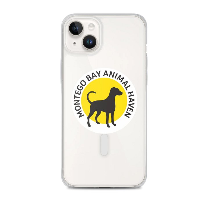 MBAH Logo IPhone Mag-Safe Clear Case product image (1)