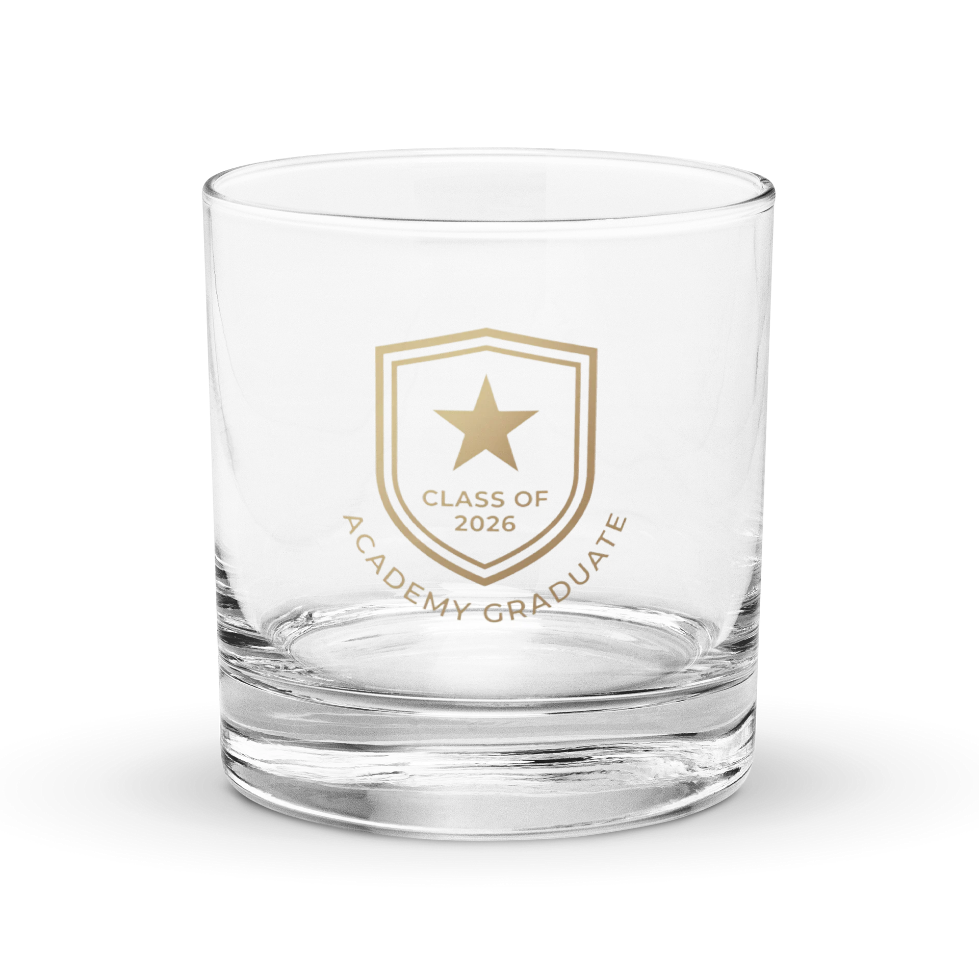 Police Academy Graduation Whiskey Glass – Class of 2026 product image (3)
