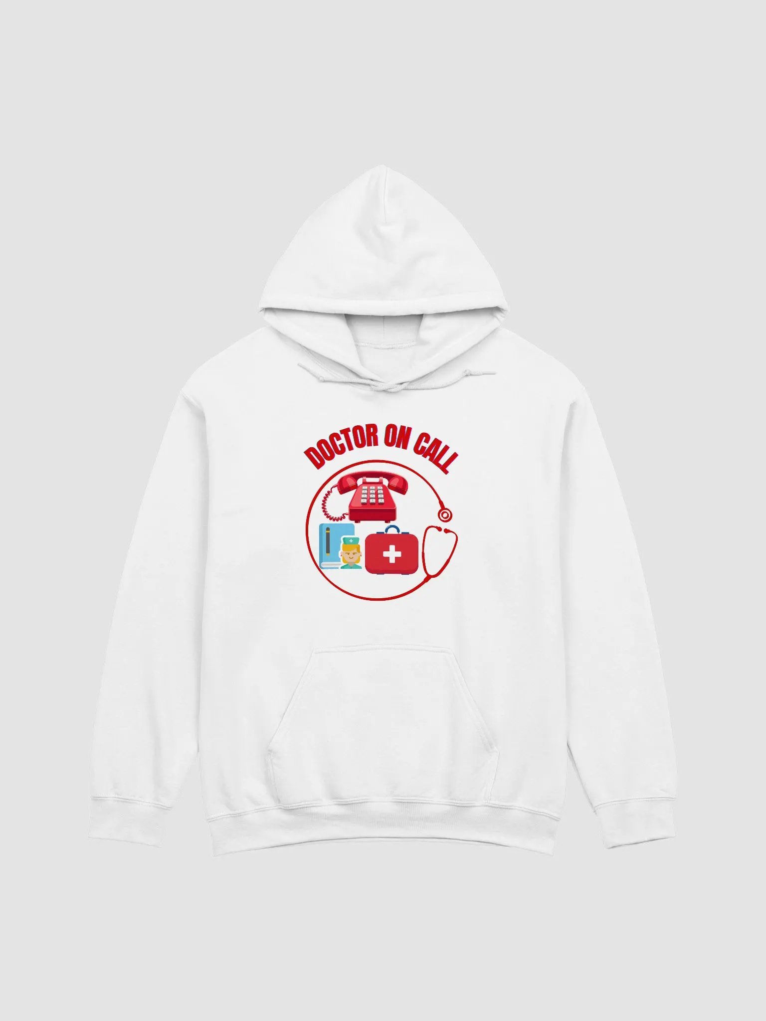 Doctor On Call Vintage Telephone Hoodie product image (45)