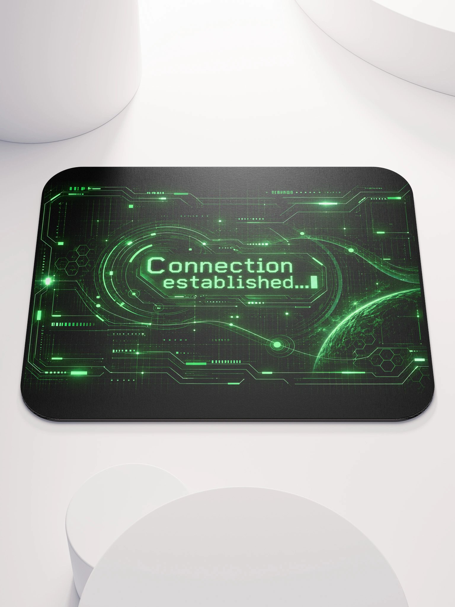 Connection Established — Terminal Mouse Pad product image (1)