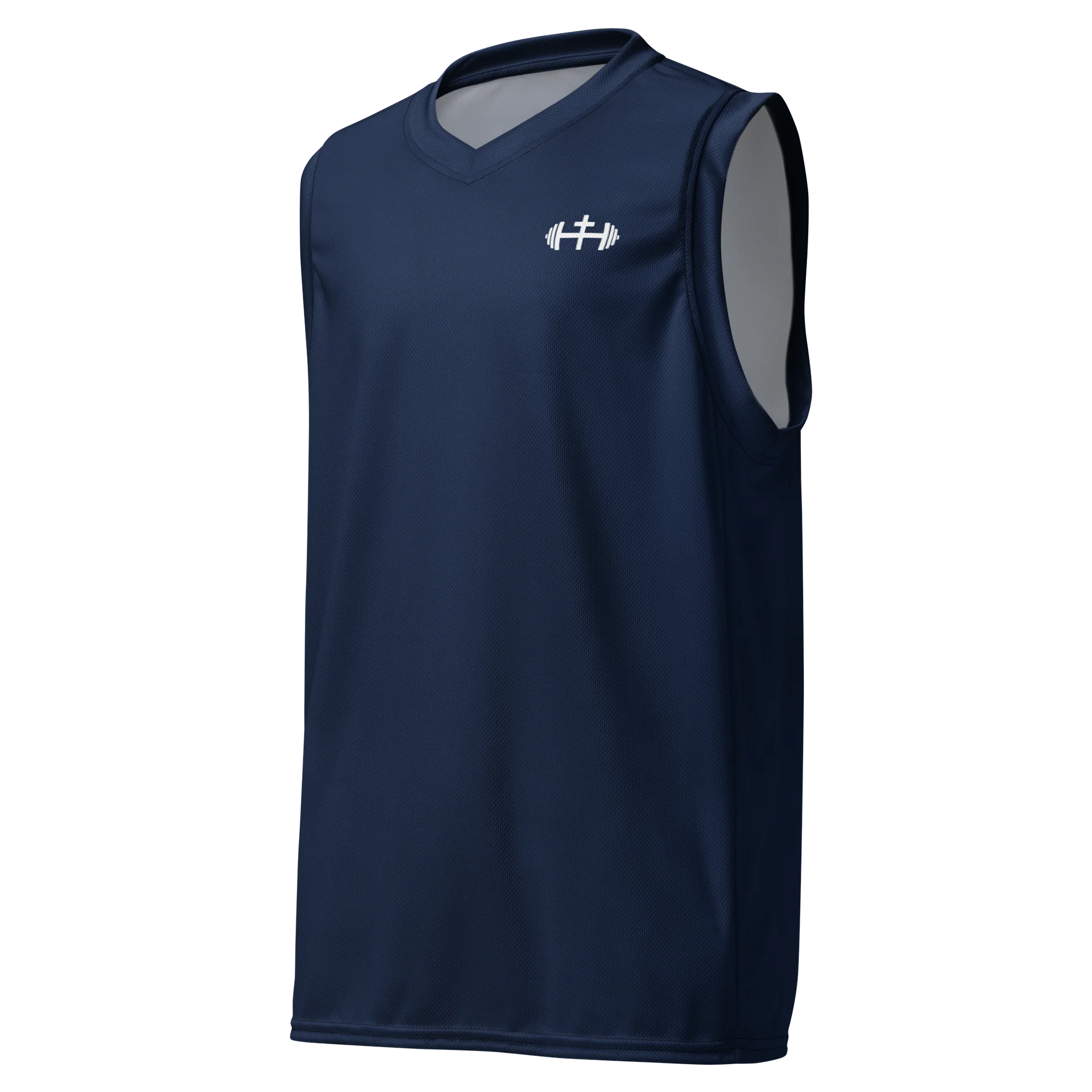 His House Performance V-Neck Muscle Tank - Navy product image (2)