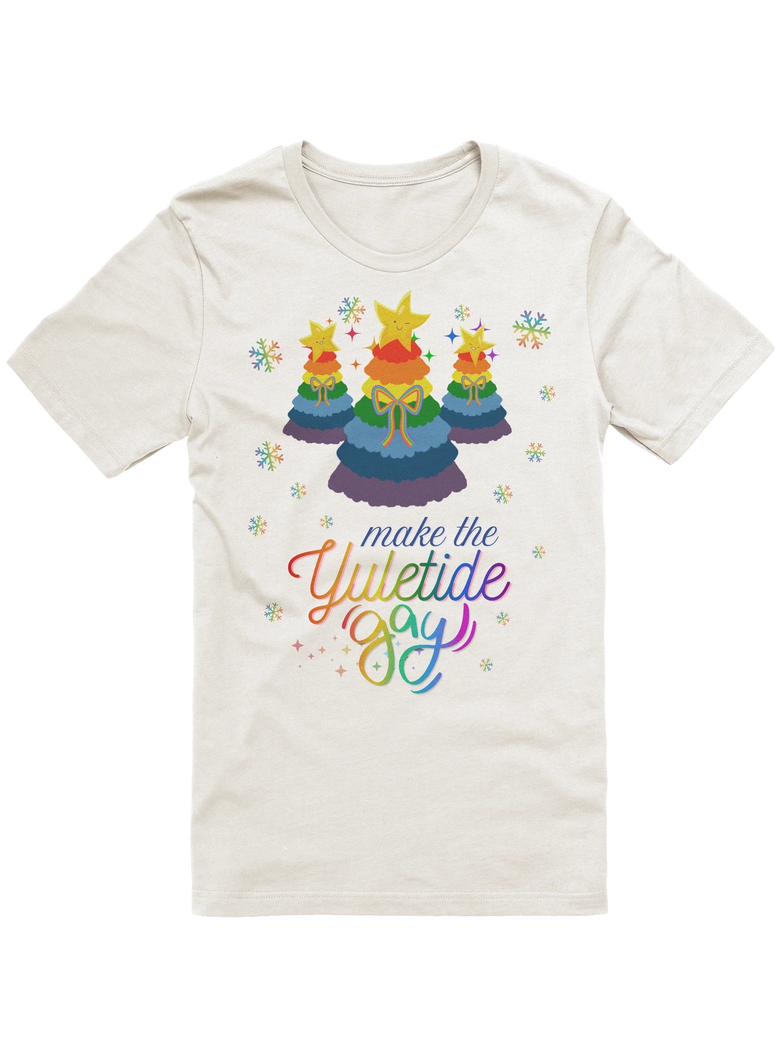 Make the Yuletide Gay Tee (Unisex) product image (2)