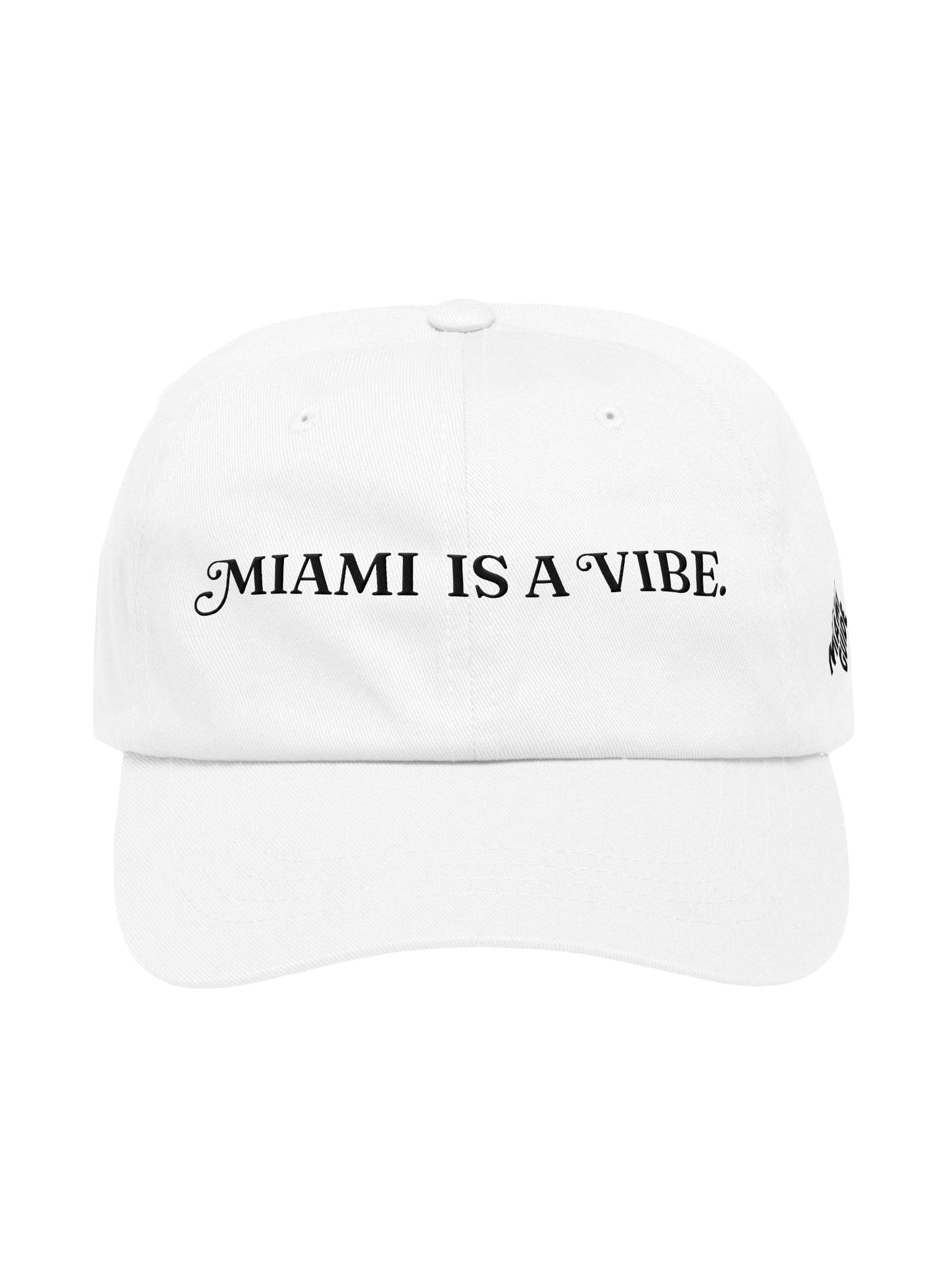 Miami Is A Vibe Dad Hat — Shell product image (1)