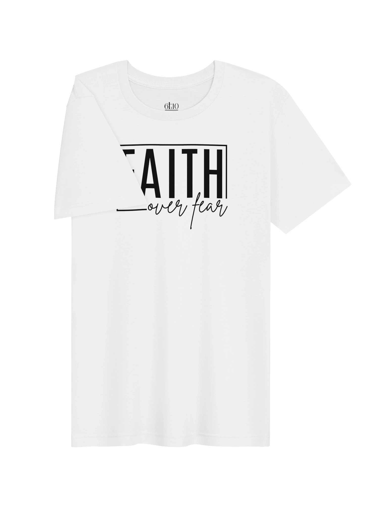 FAITH OVER FEAR Bella+Canvas Unisex Tee product image (3)