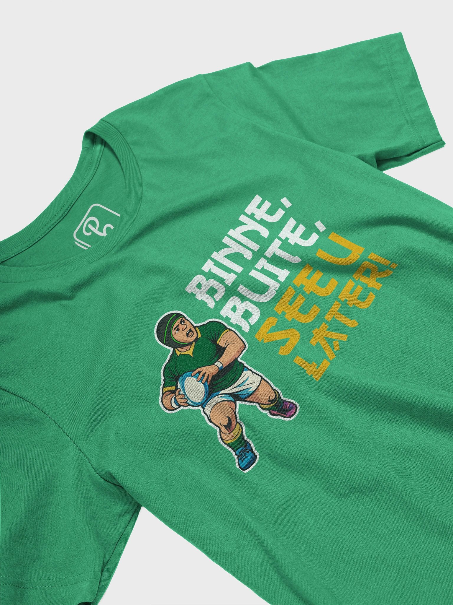 Binne, Buite, See u later! rugby t-shirt product image (3)