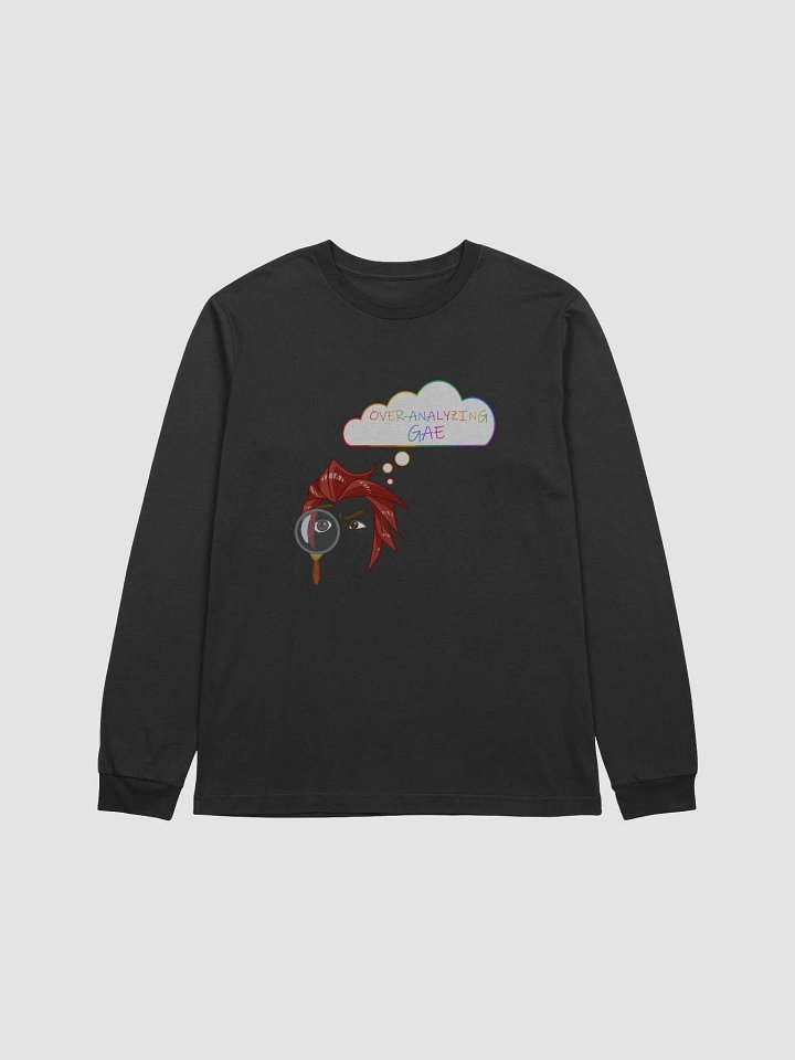 Overanalyzing Gae (Dark Colors) Long Sleeve product image (2)