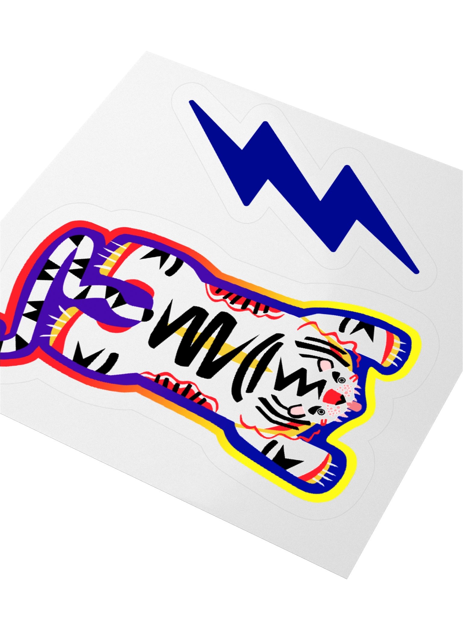 Rainbow Tiger Sticker product image (3)