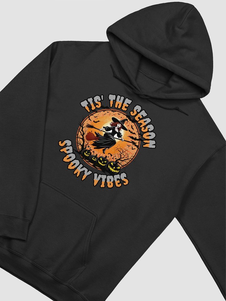 Tis The Season Spooky Vibes Witch Hoodie product image (2)