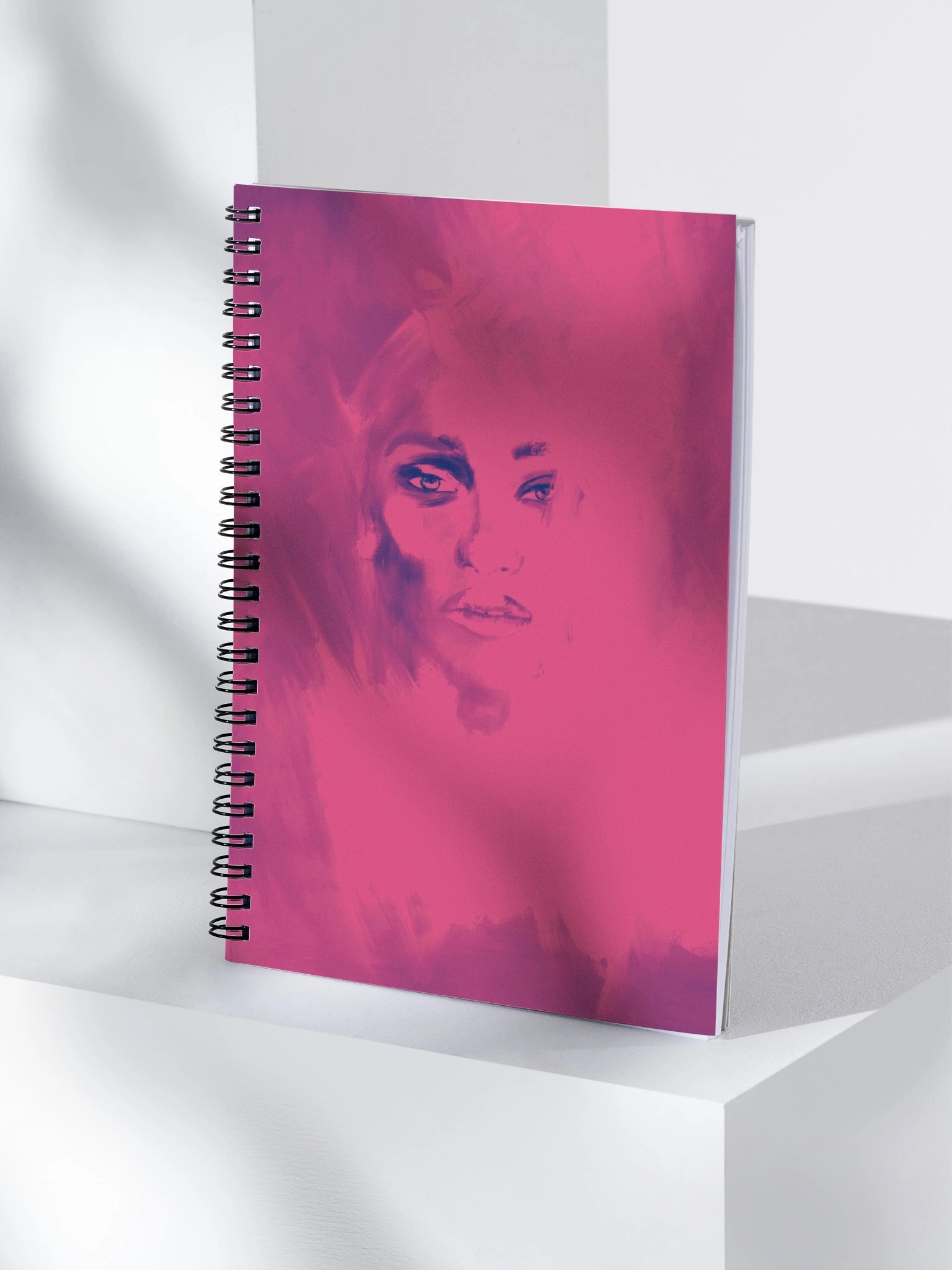 Expressive Portrait Cover Spiral Notebook product image (4)