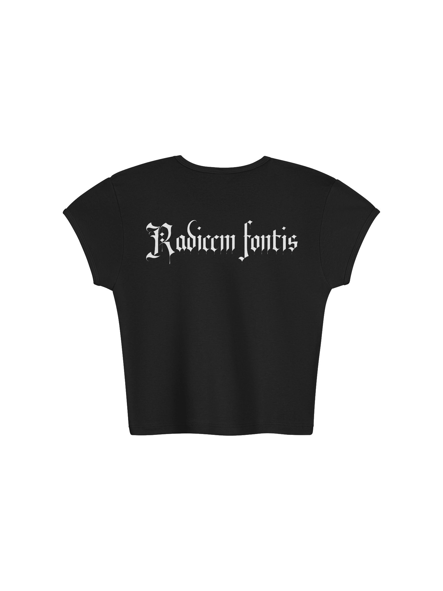 Radicem fontis "Rooted" Crop top product image (5)