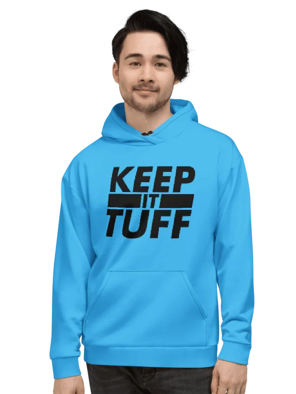 "Keep It Tuff" Signature Blue Base Hoodie product image (5)