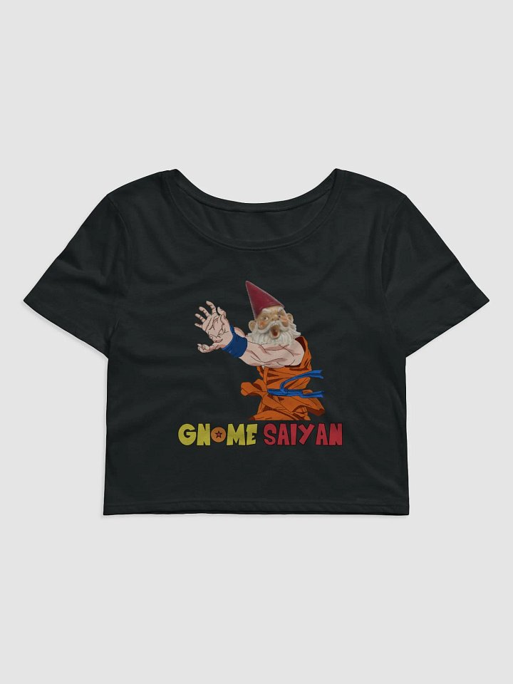 Gnome Saiyan Crop Top product image (1)