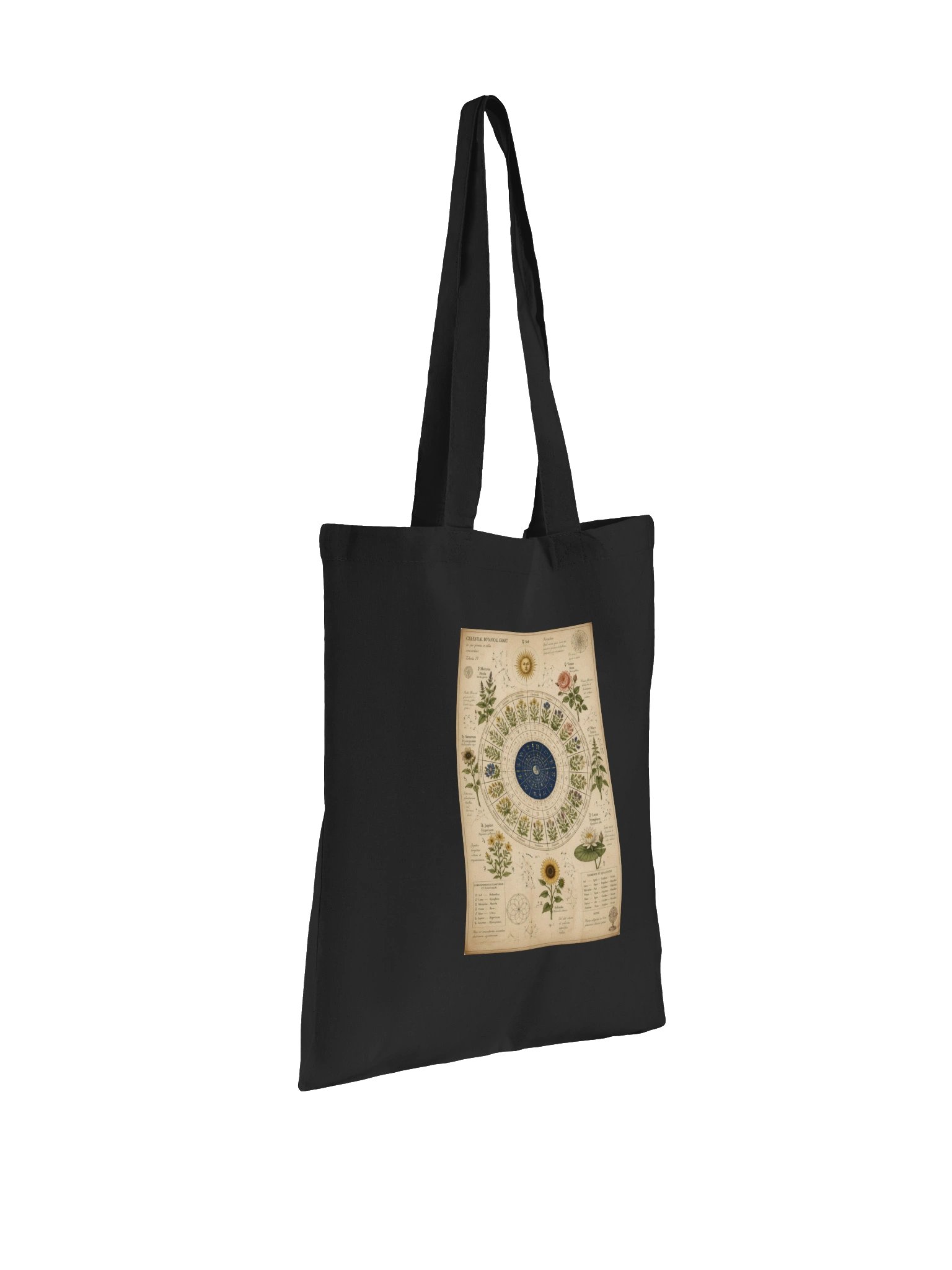 Celestial Botanical Chart Tote Bag product image (9)