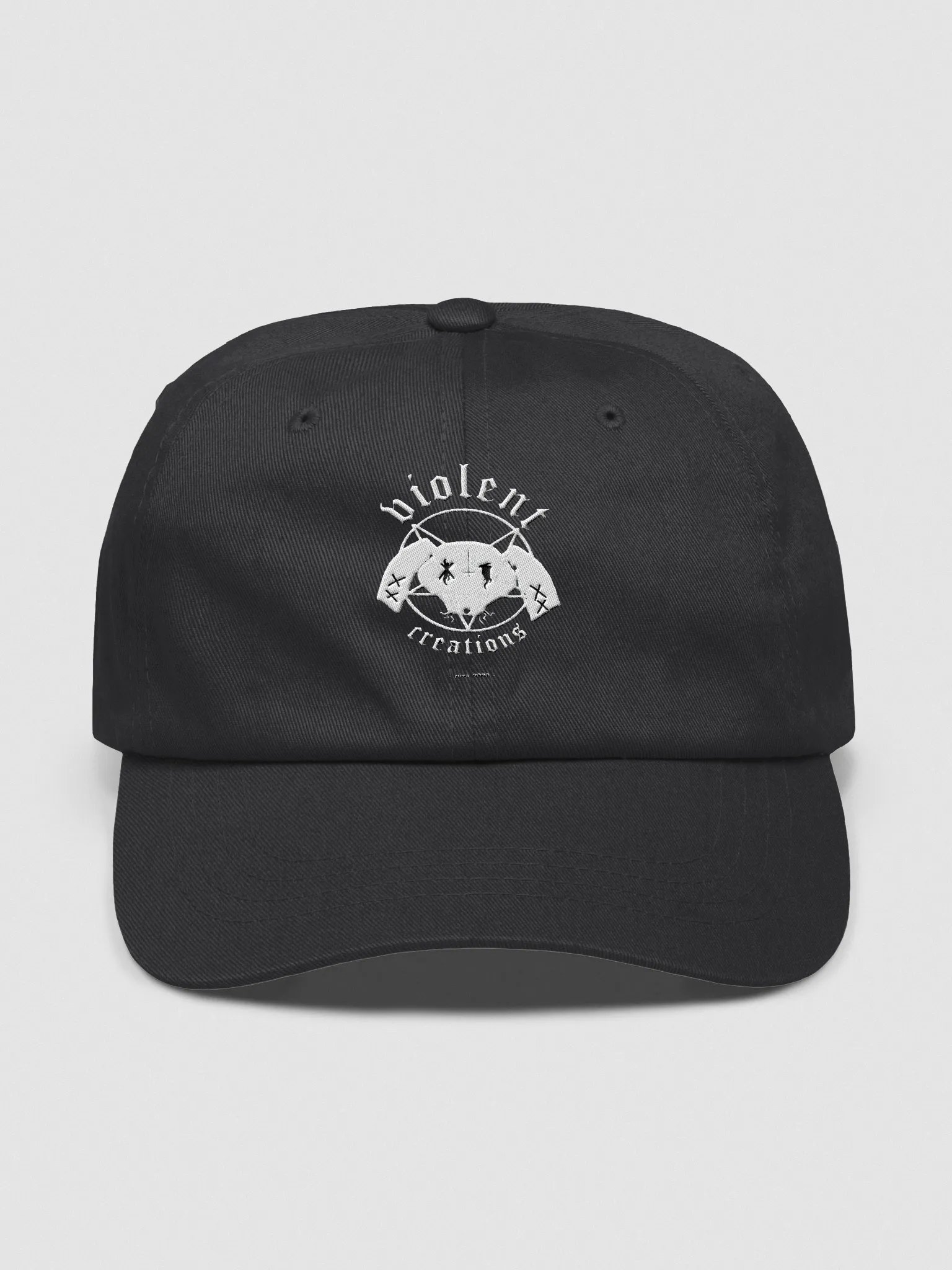 Black Metal Bunny Logo Cap product image (1)