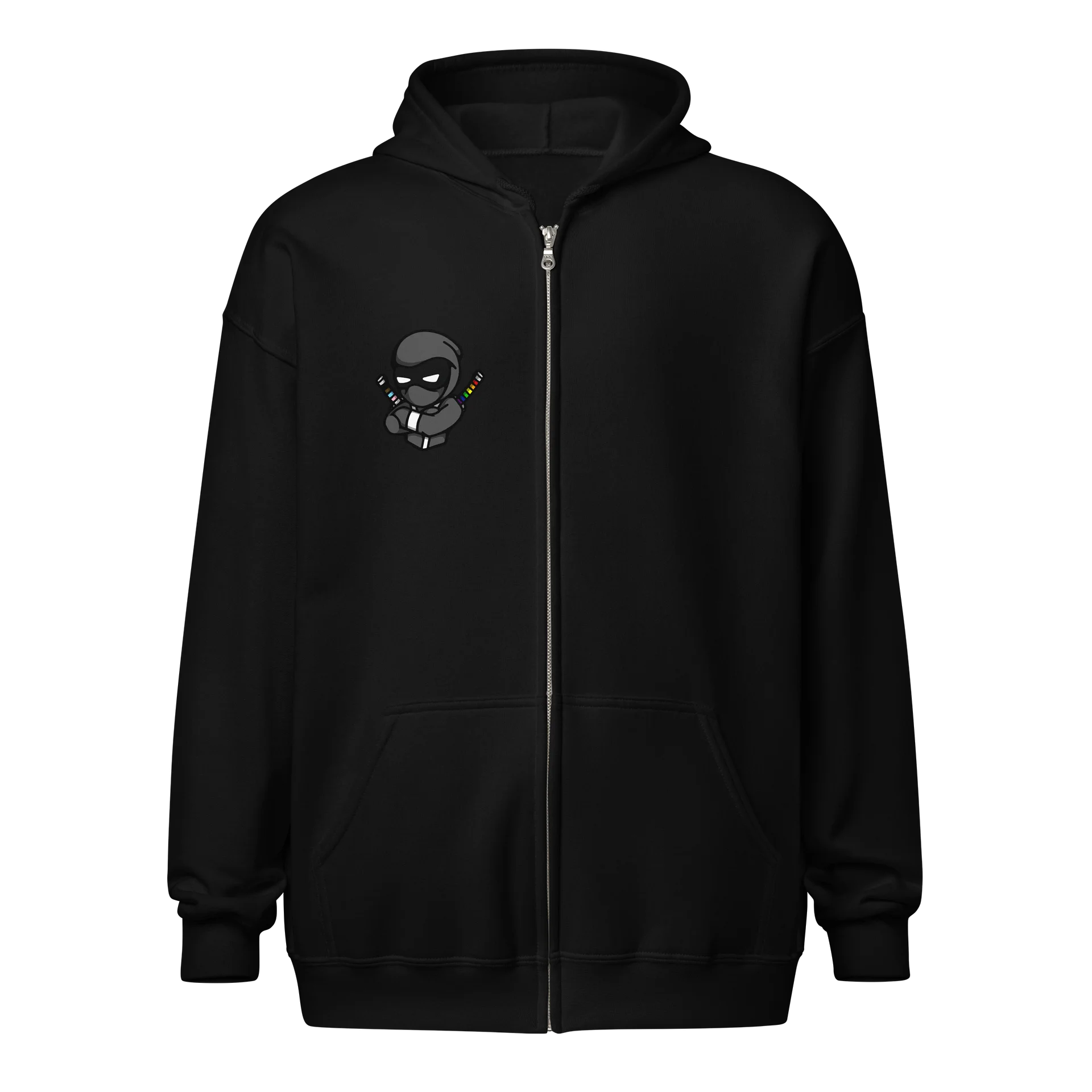 Shadow The Ninja Zip Up Hoodie product image (1)