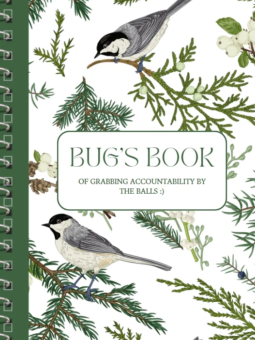 Bug's Accountability Journal product image (1)