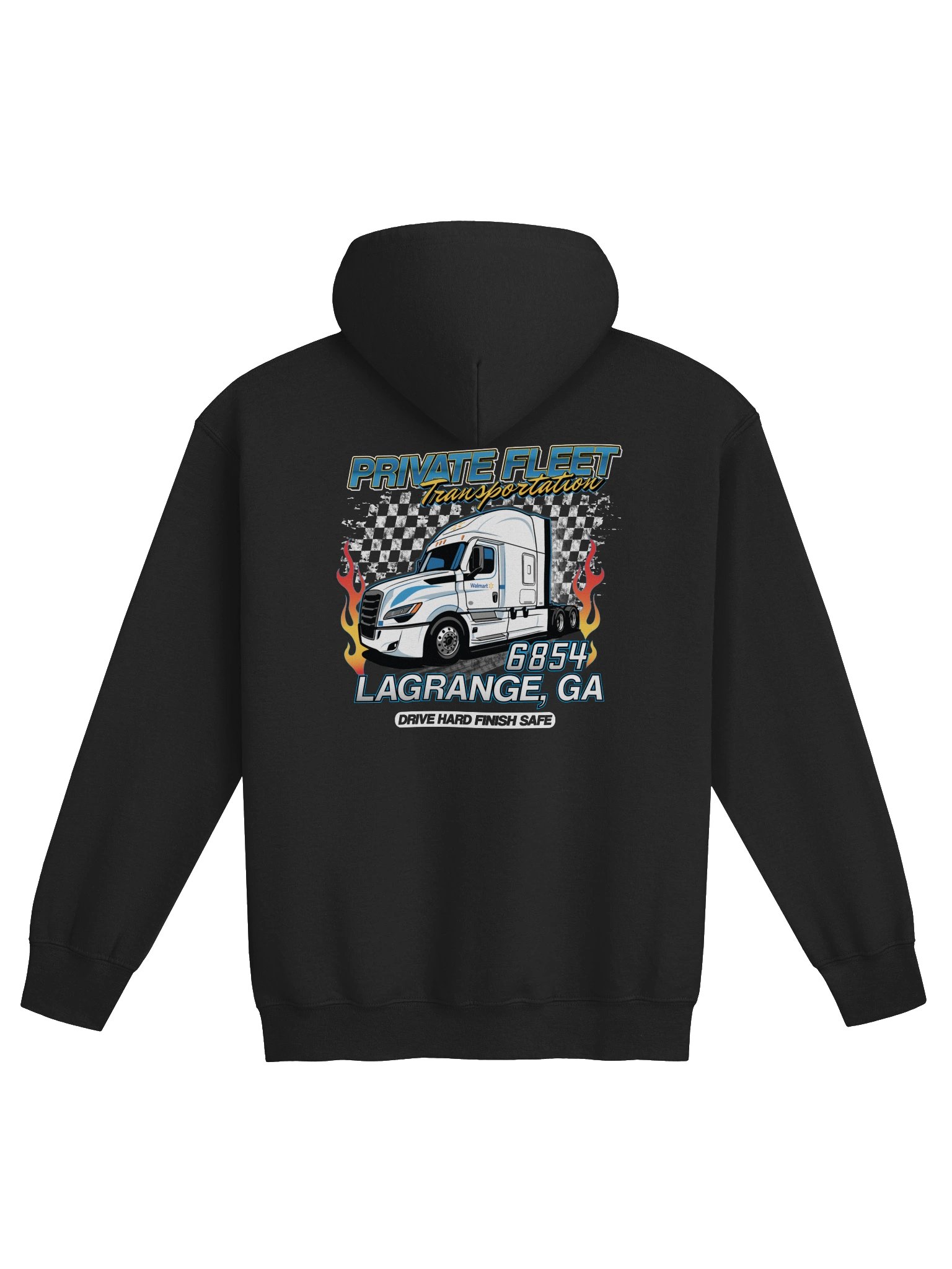6854 LaGrange Private Fleet Racing Theme Zip-up product image (1)
