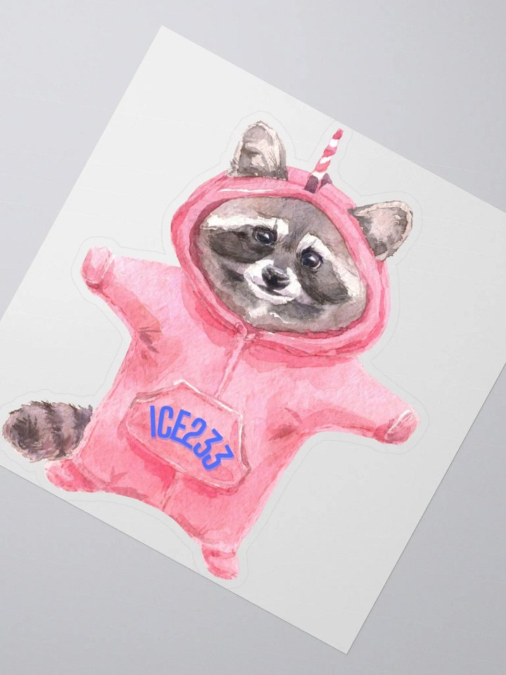 Raccoon Hugs Sticker product image (2)