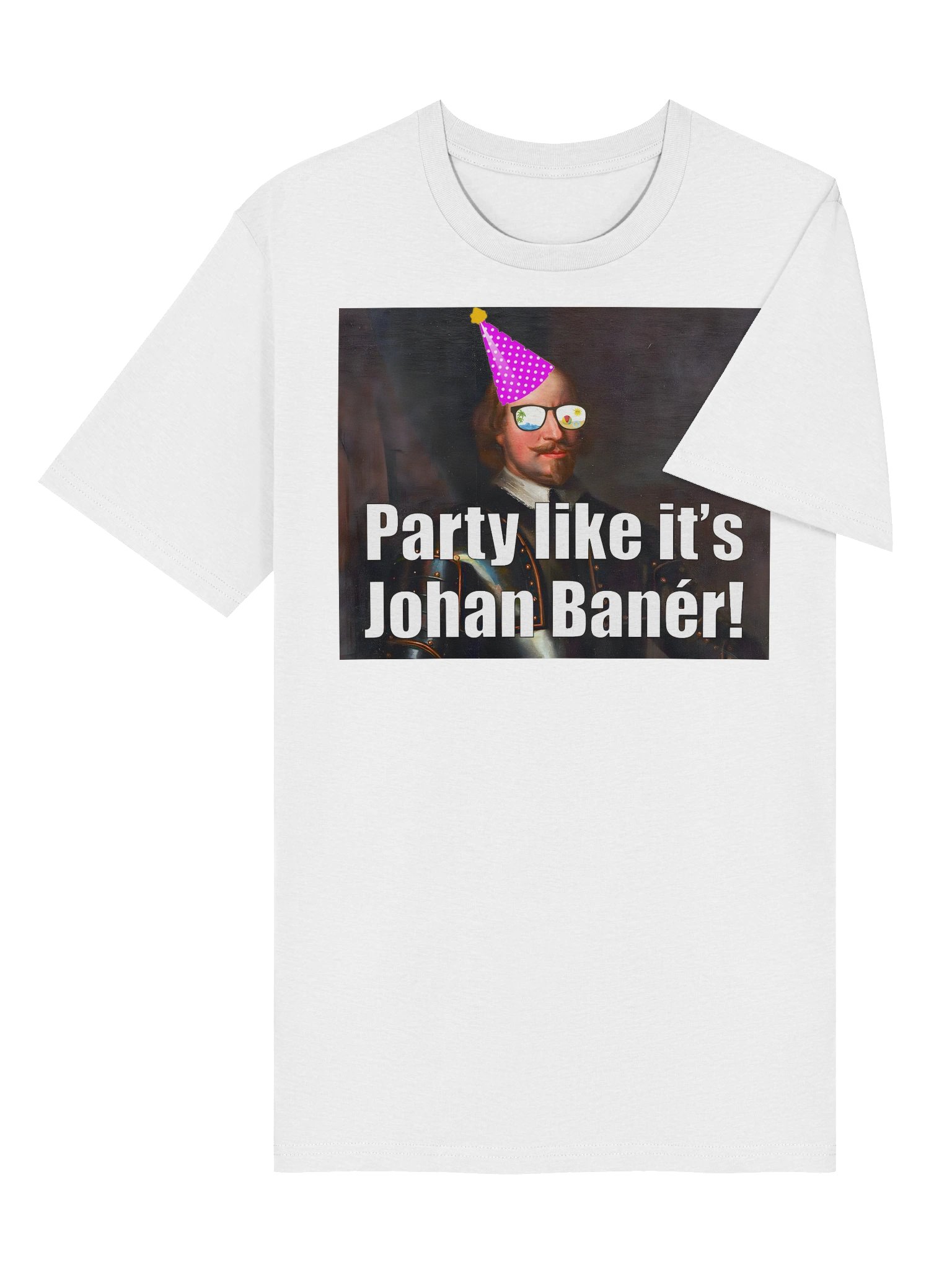 Party like it's Johan Banér (Organic unisex T-shirt) product image (8)