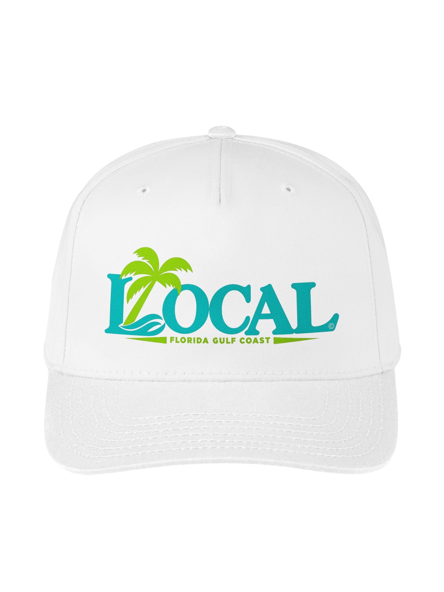 Gulf Coast Local ballcap White product image (1)
