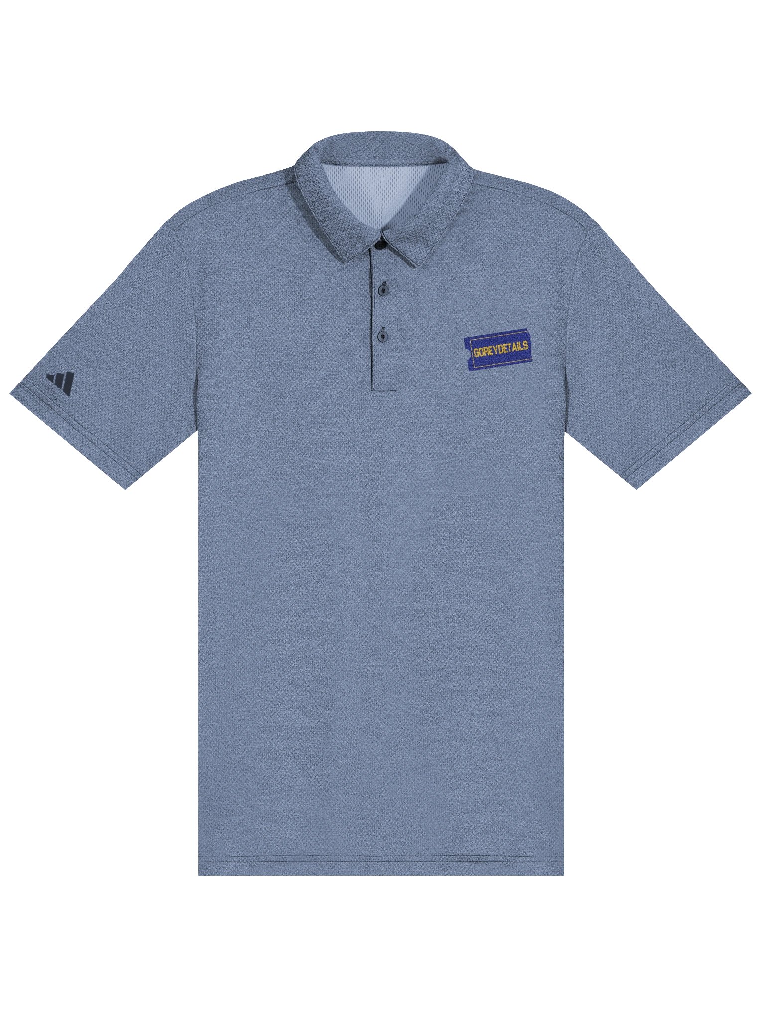 Be Kind, Please Rewind - Adidas Space-Dyed Polo Shirt product image (23)