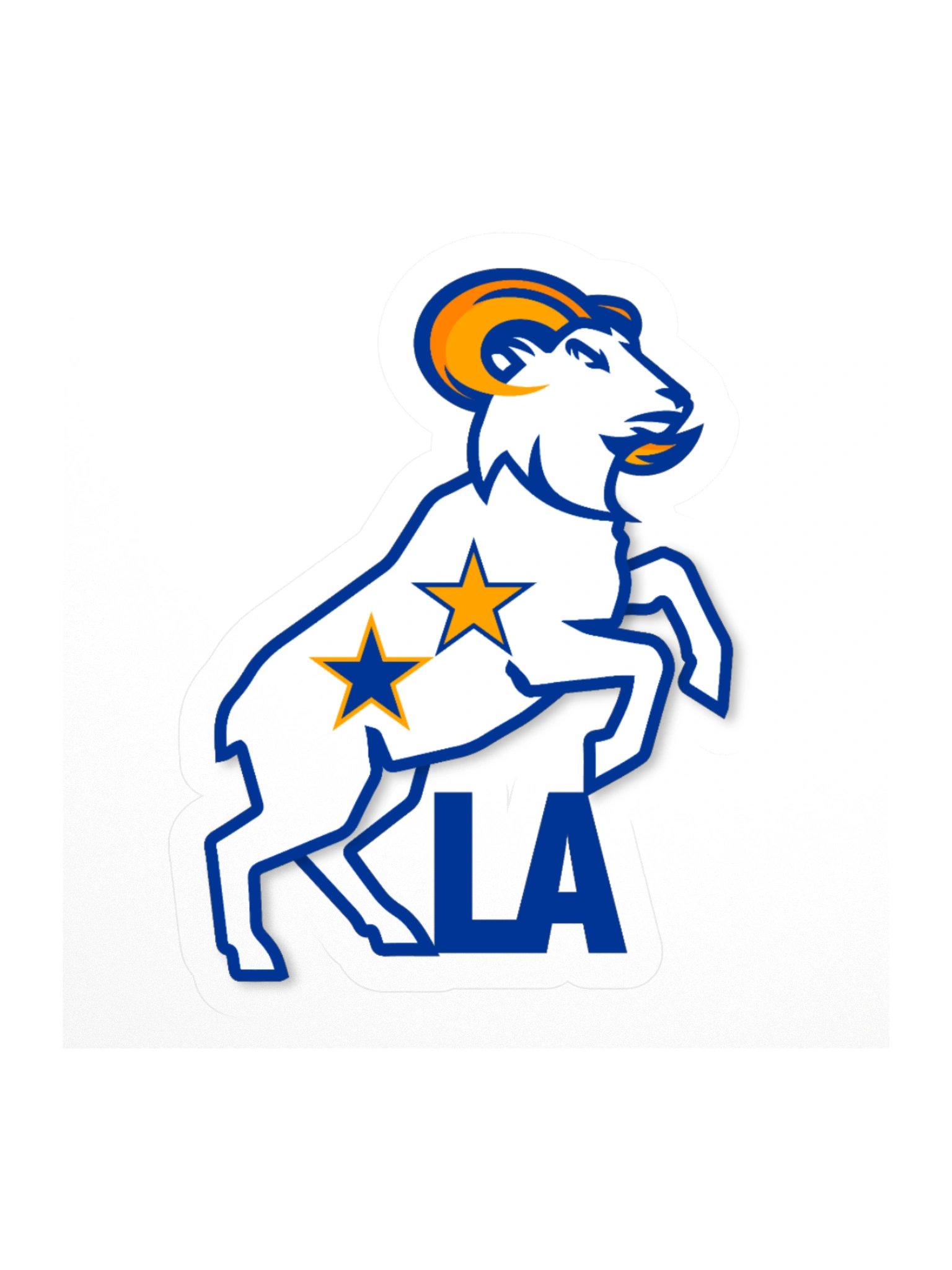 Real Los Angeles Sticker product image (1)