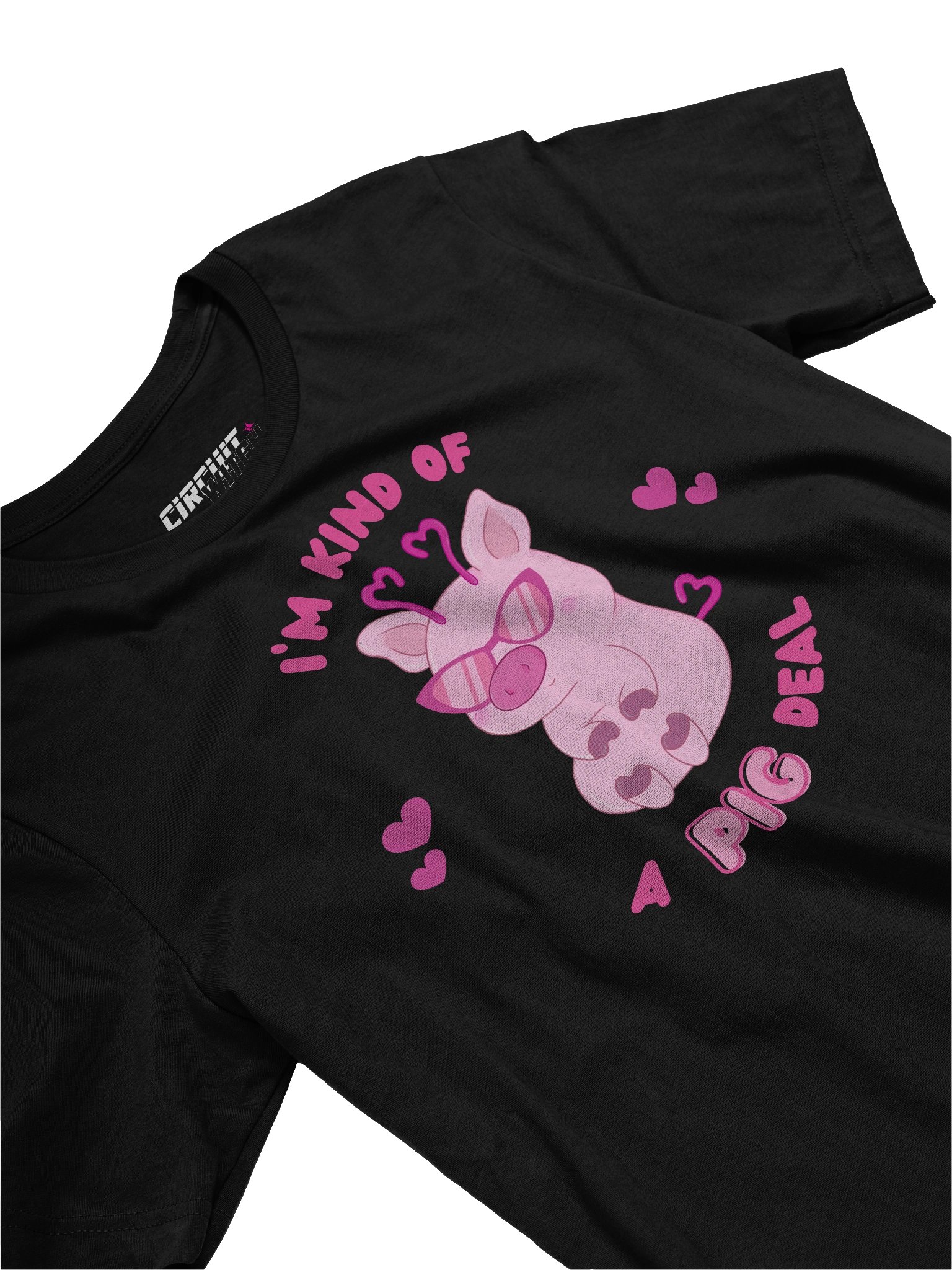 I'm kind of a PIG deal - PuuPuu The Space Pig T-Shirt product image (2)