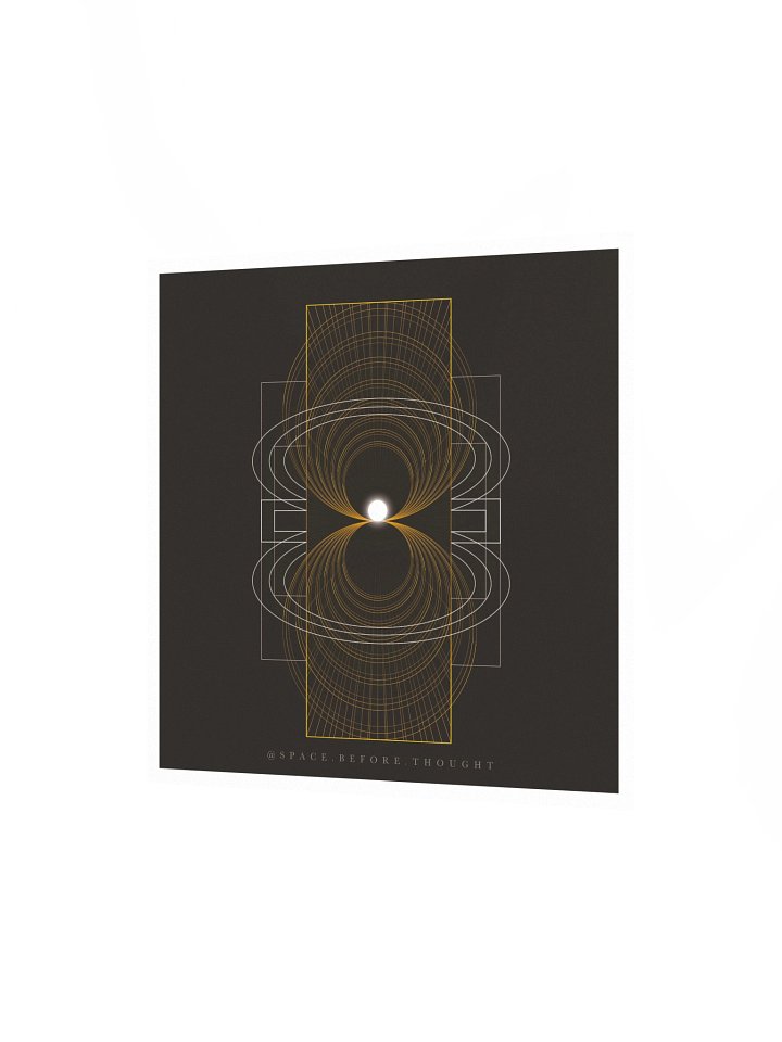 Line art - Square matte poster product image (3)