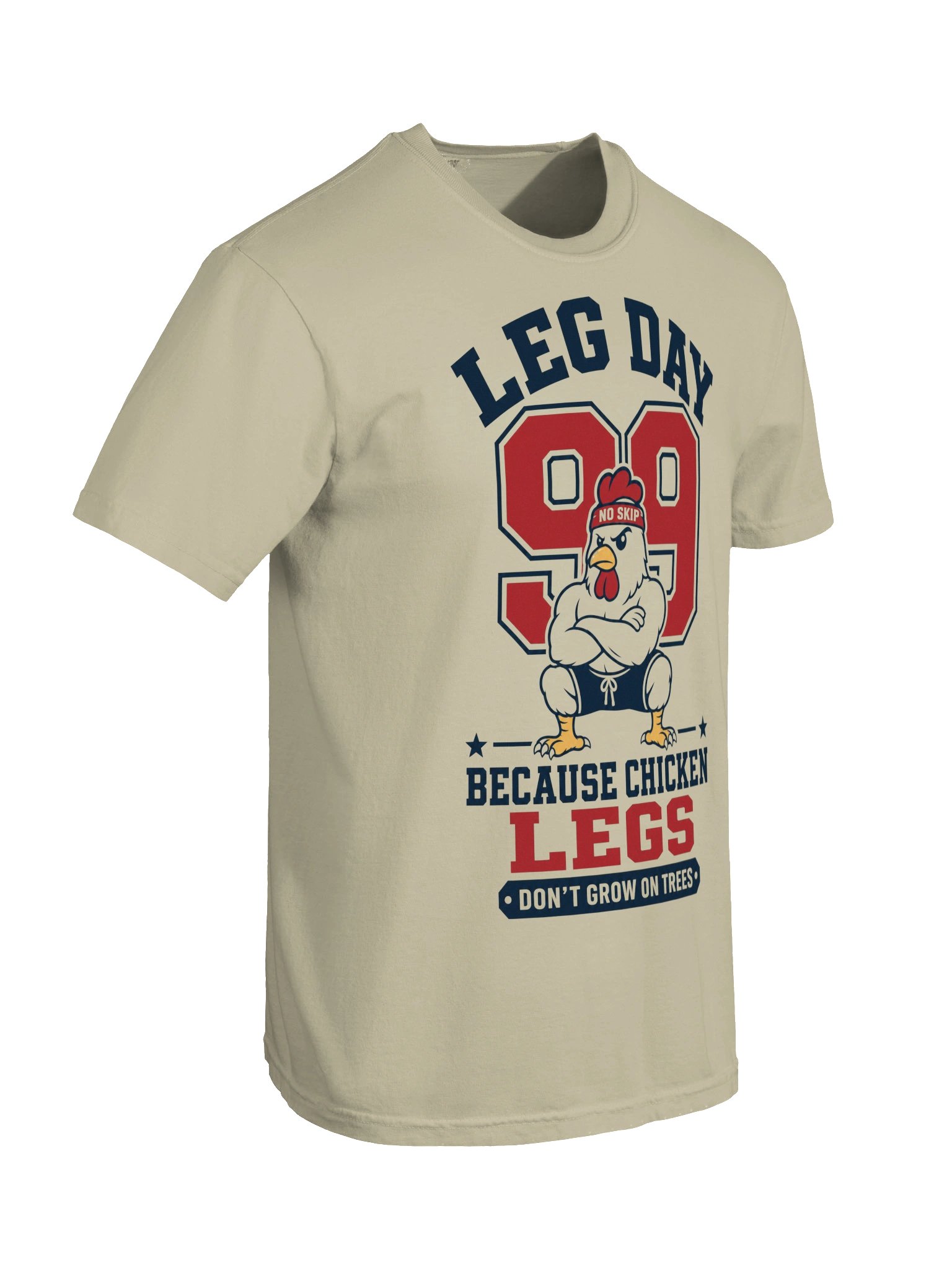 Leg Day No Skip Chicken Tee product image (12)
