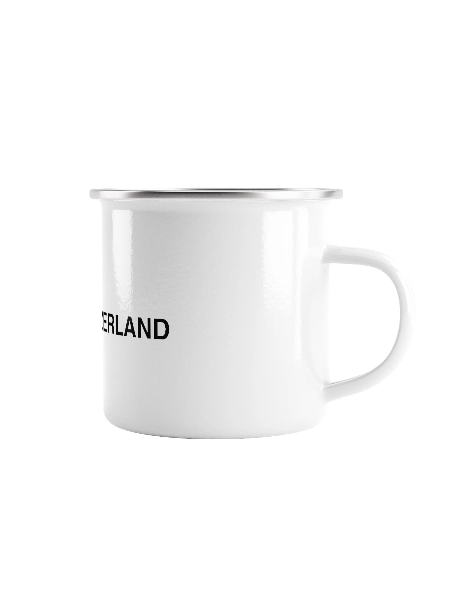Bern Switzerland Enamel Mug | Minimalist Travel Camping Cup product image (2)