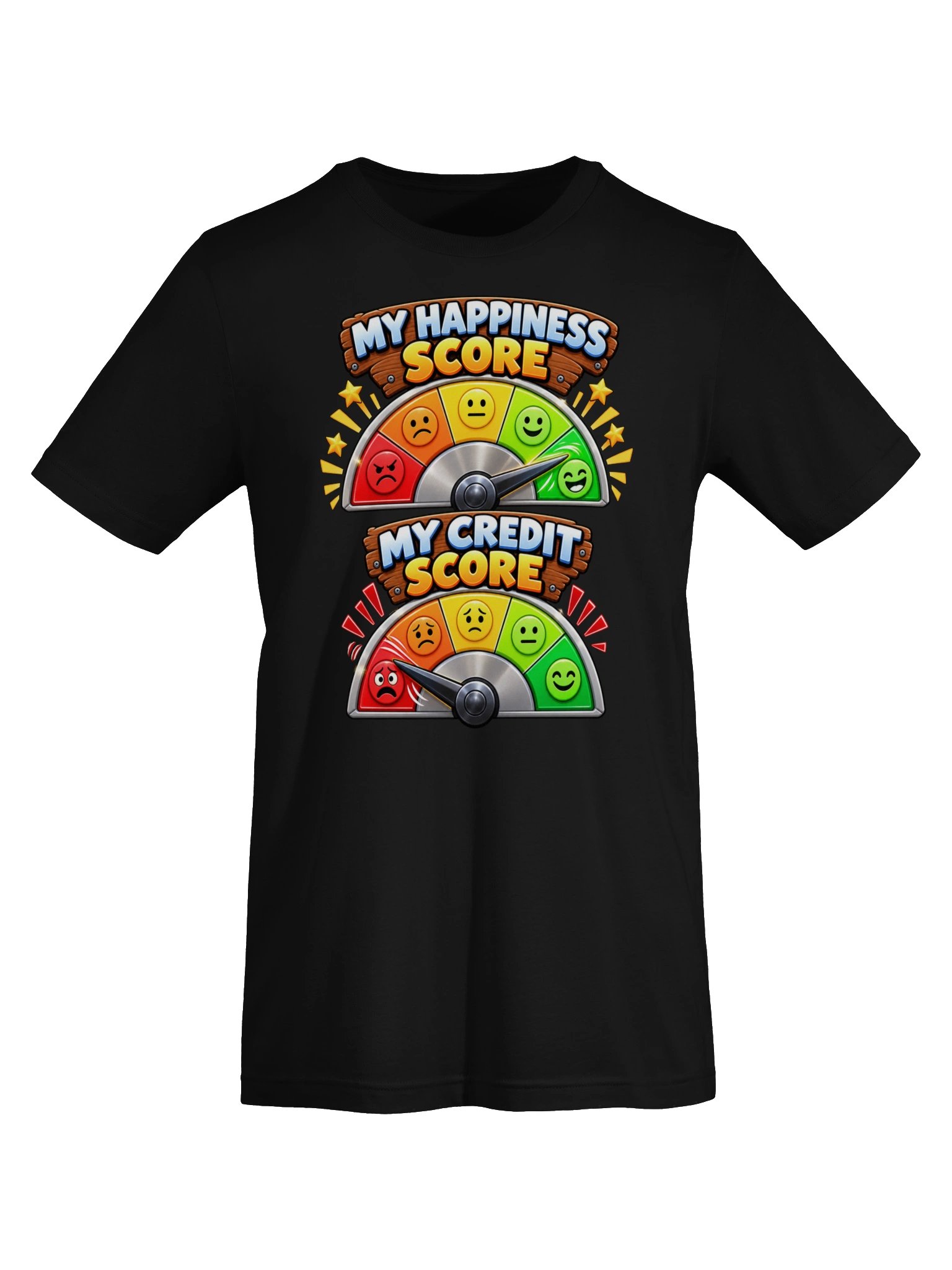 My Happiness Score vs My Credit Score – Adulting Humor product image (9)
