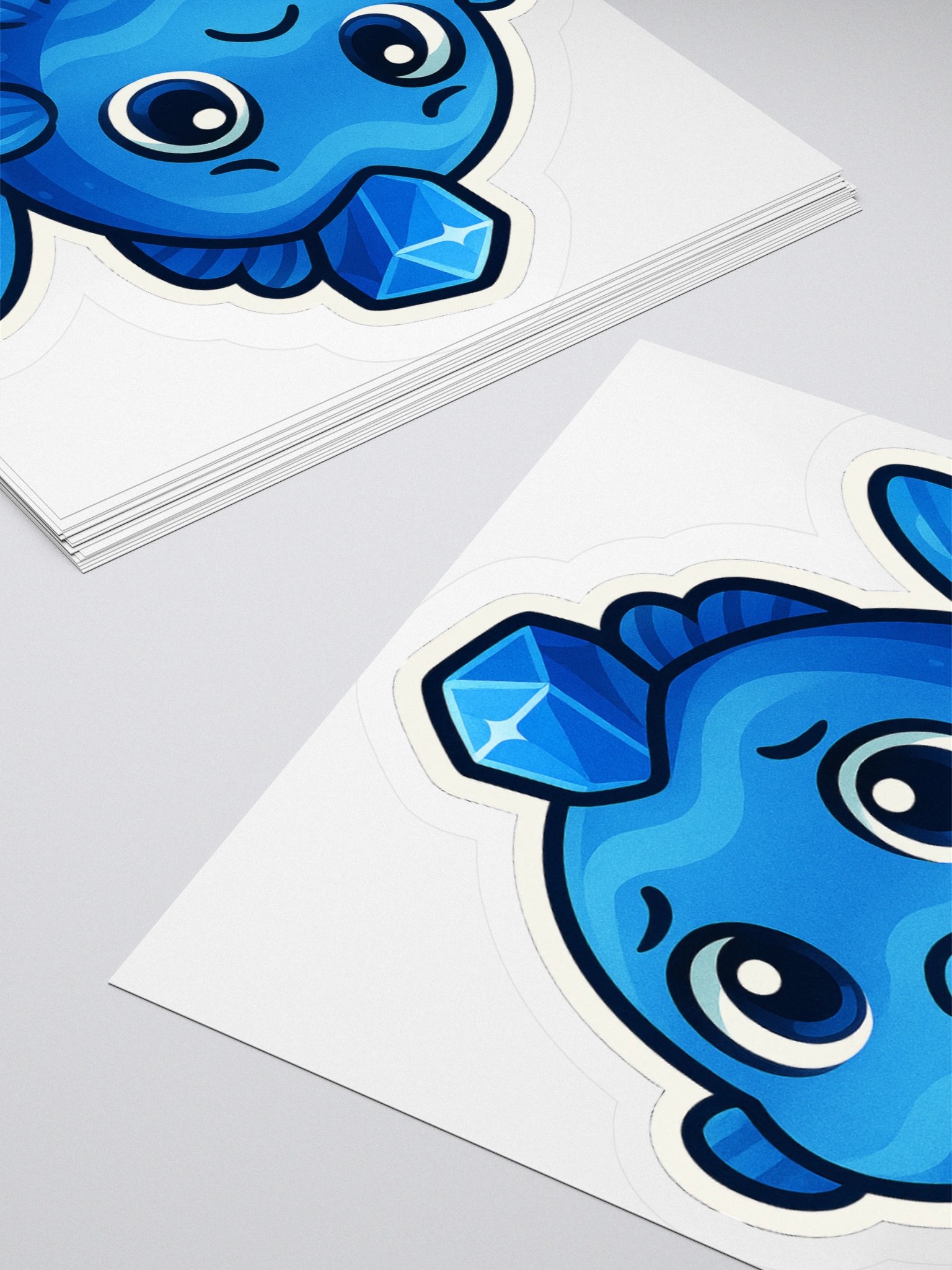 Blue Topaz Fish Sticker product image (8)