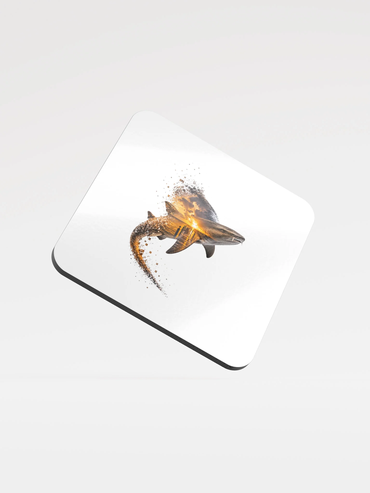 Nurse Shark Cork Coaster - Keys Collection: Dock Edition product image (1)