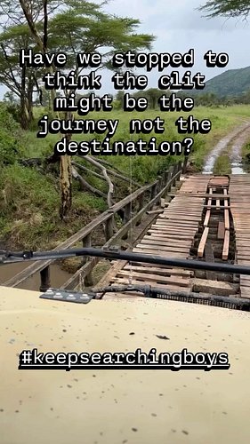 We have to keep looking!
#trending #adventure #tanzania #safari #fortheboys