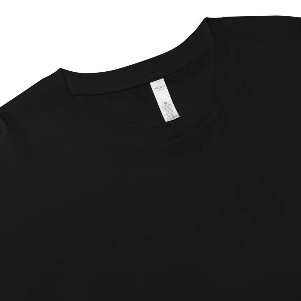 EXCLAIMING MENTALLY (L.C., kelly) embroidered cotton crop top product image (5)