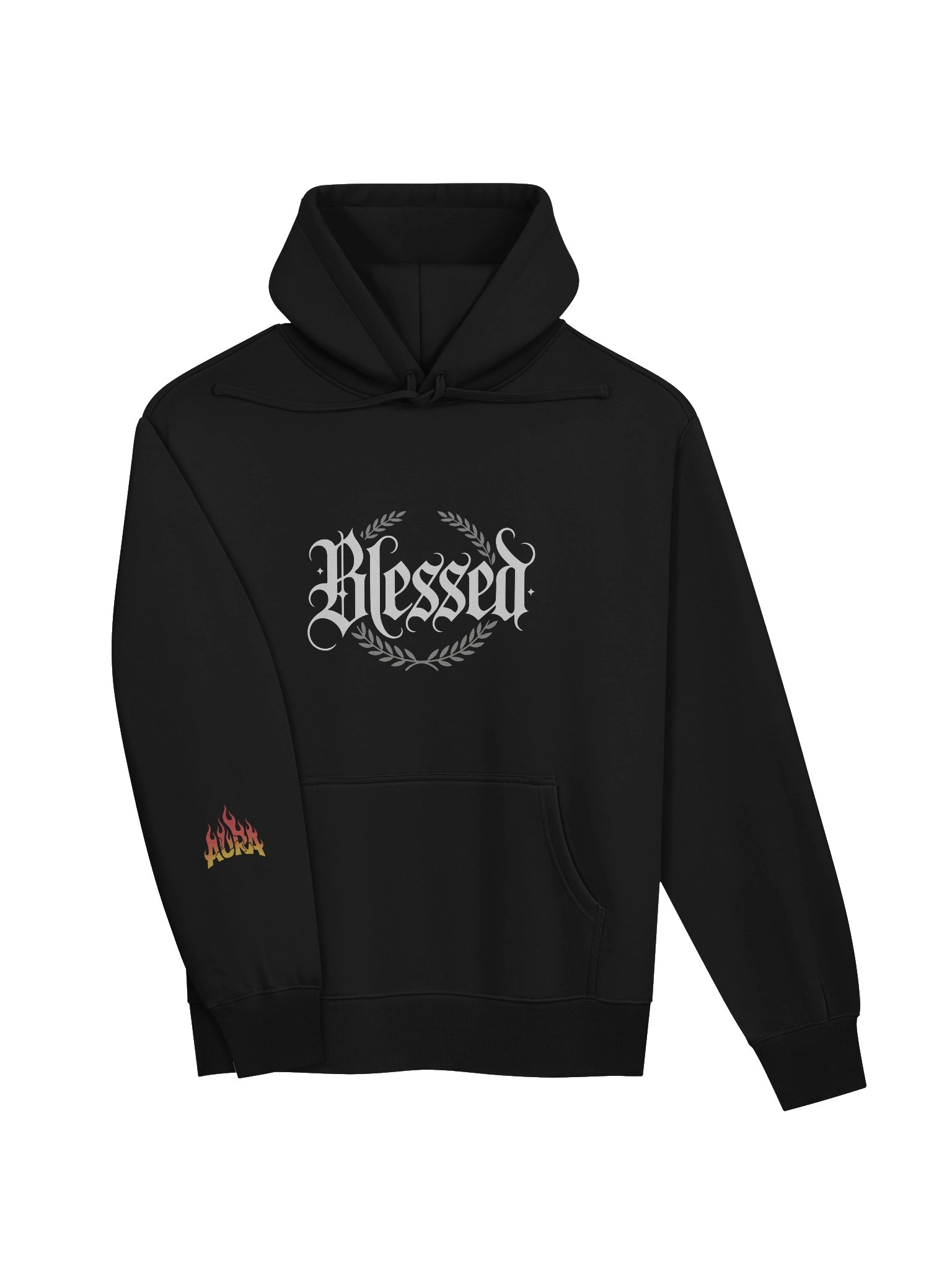 AURA BLESSED Fire Hoodie product image (3)